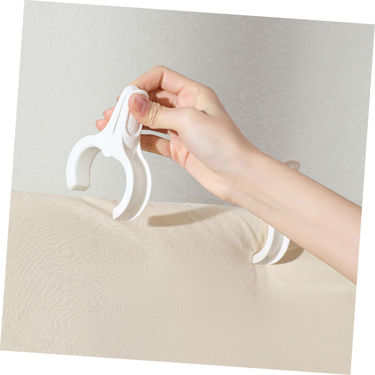 Wäscheklammern Strandhandtuchclips Stück Starker aus 24 mit Windfeste Pp Große Klemmkraft Handtuchclips Sommerfest für für Strandstühle und Steppdecken