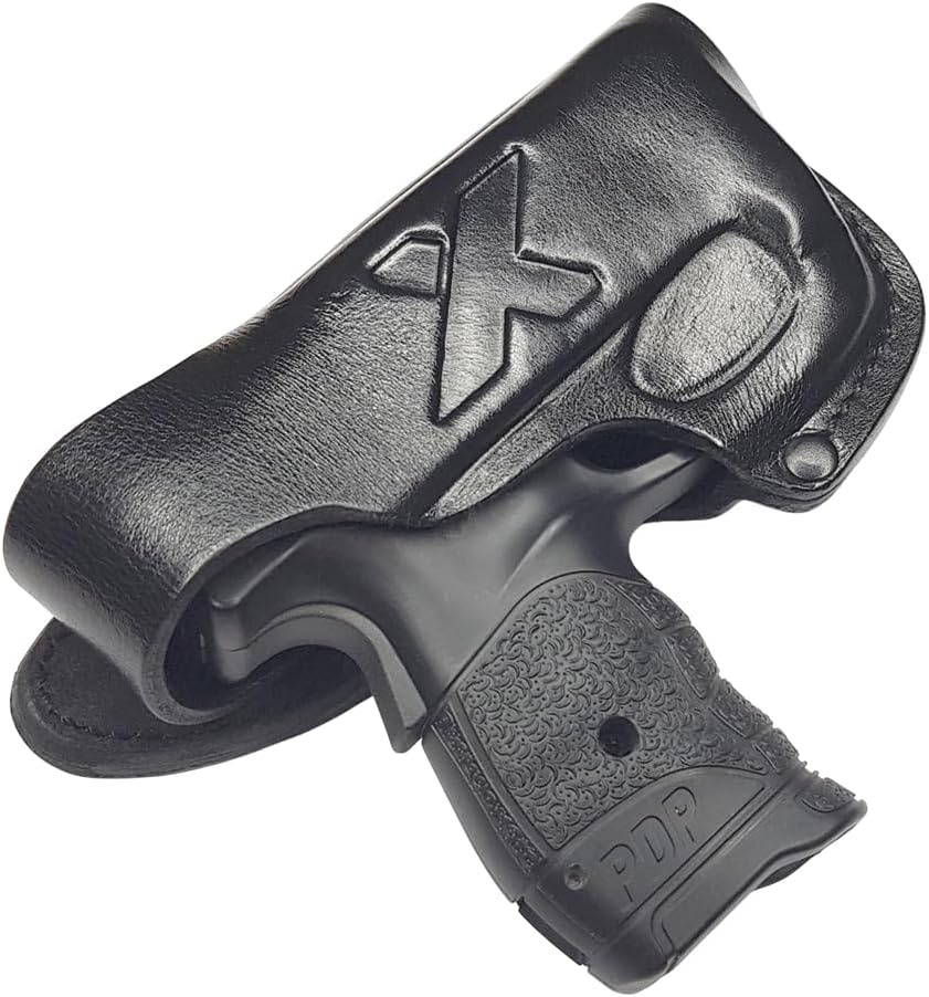 VlaMiTex B4 Leather Holster Fits Sabre Aim and Fire Pepper Spray Pistol