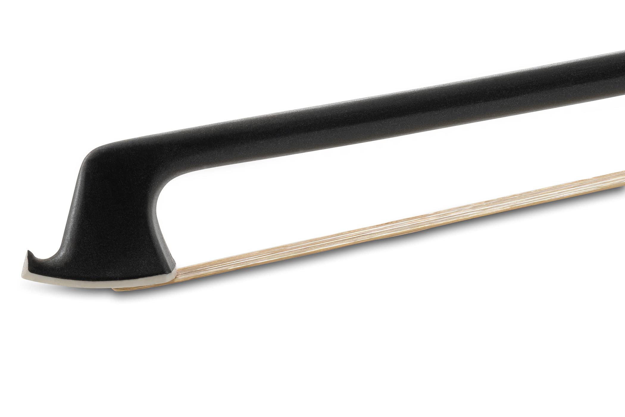 GLASSER Arco de violín,Fibra de vidrio, Made in USA, 203SH-14, Cinta de niquel-plata, para 1/4 Violín