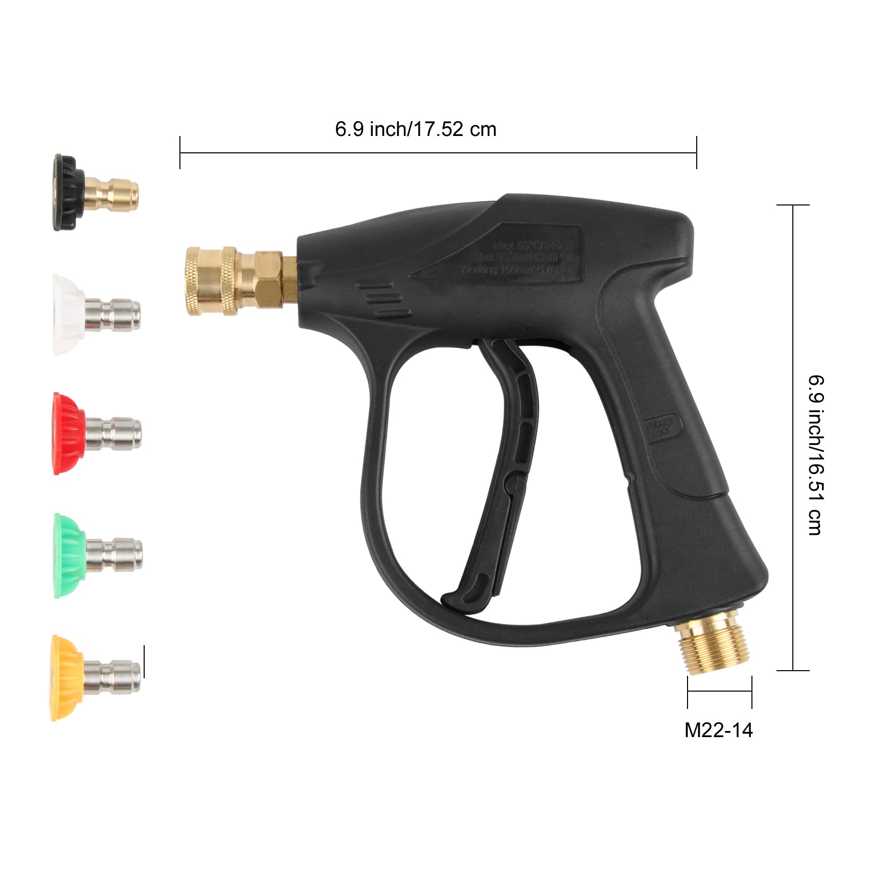 TH40 Turbo Hybrid Tile Cleaning Spinner Wand HFT-40 TH-40