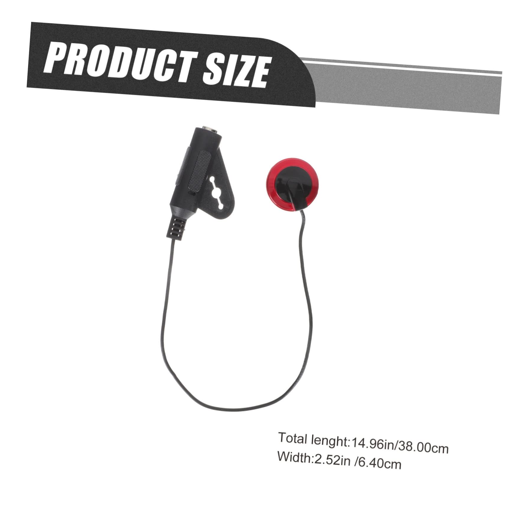 VANZACK Folk Guitar Pickup for Ukulele Banjo Acoustic Guitar Easy Install No Damage Durable Accessory for Musicians Xt