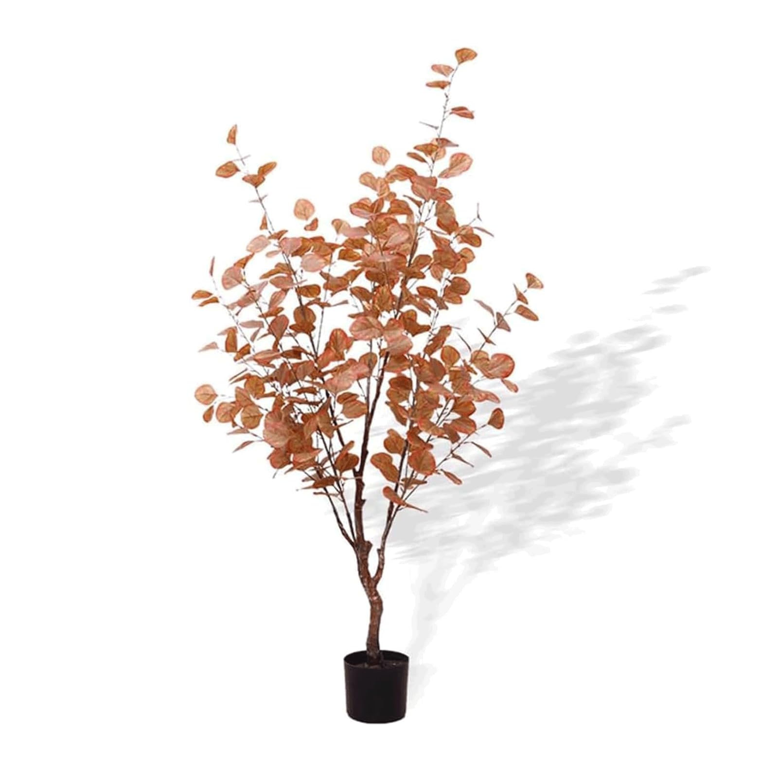HCZKIUJY Fake Tree Artificial Eucalyptus Tree 150cm/4.9ft Simulation Tree For Office Home Living Room Interior Artificial Plant