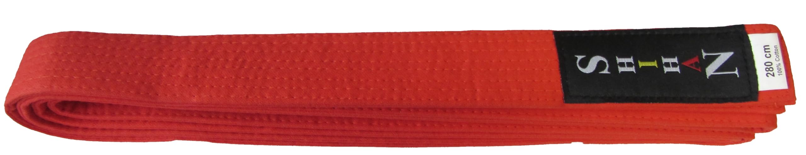 Shihan Power Sports Unisex Red Shihan Karate Martial Arts Belt 280Cm
