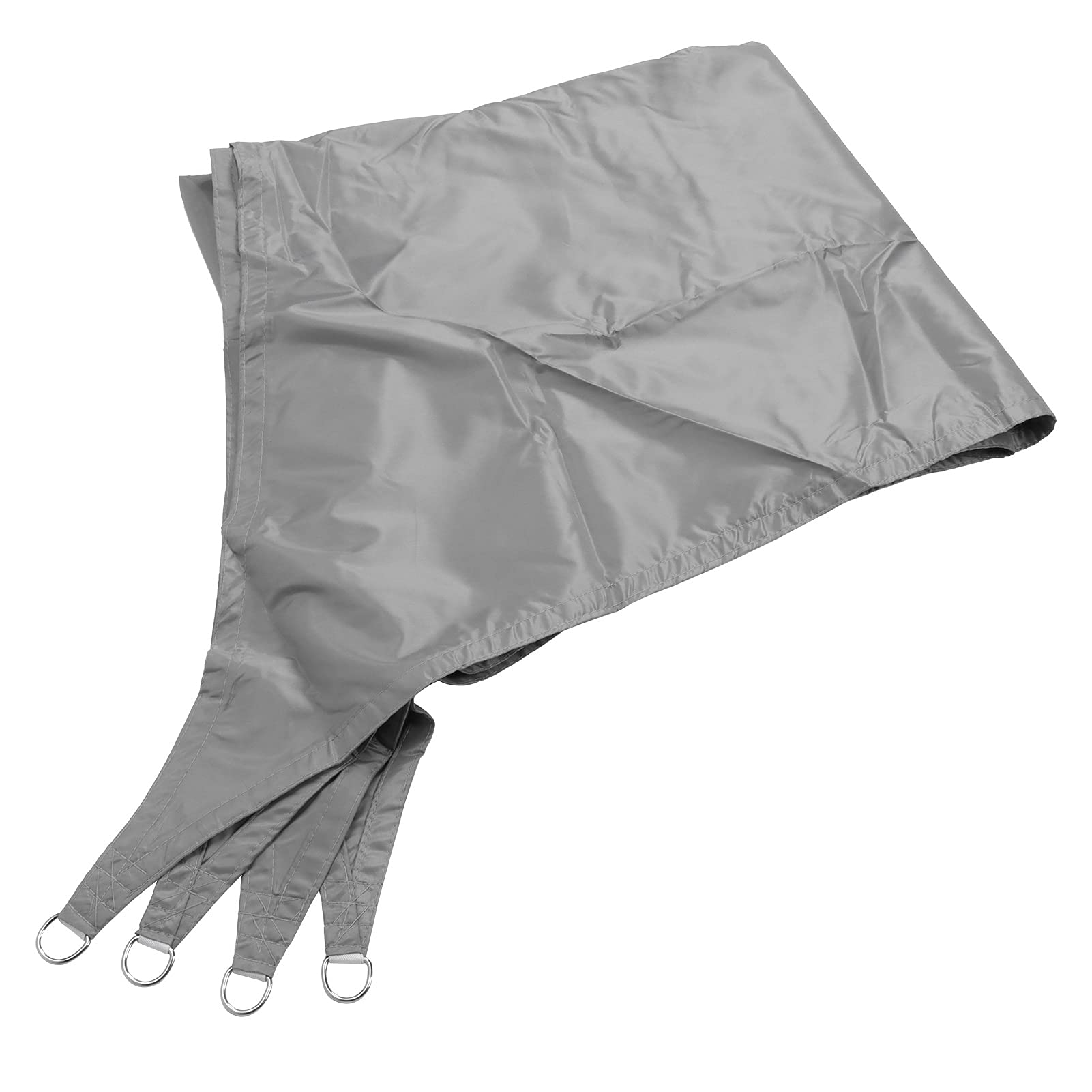 Voile d'ombrage Oxford avec cordes auvent extérieur pliable pour aire de jeux