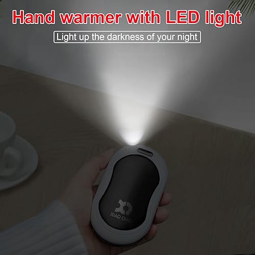 Miniatura 6 de Calentadores de manos recargables de invierno de doble cara, calentadores de manos eléctricos con 3 niveles de calefacción para hombres y mujeres