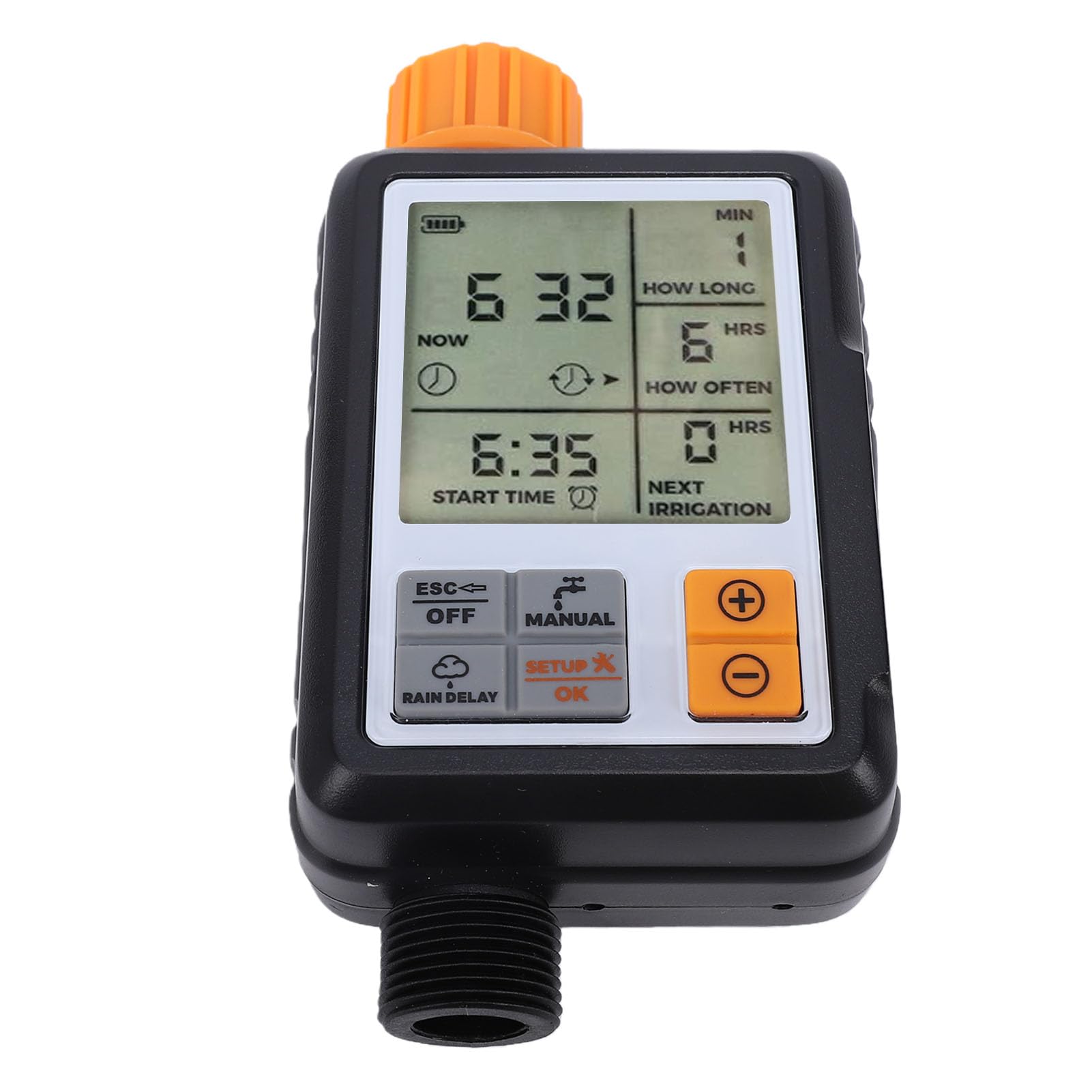 Generic Temporizador de Agua Automático Temporizador de Riego Versátil para Huerto Fácil de Usar con Grado de Protección IP55 1 Unidad