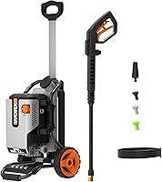 Vista 1 de Worx Lavadora a presión eléctrica de 13 amperios 2090 PSI - WG606