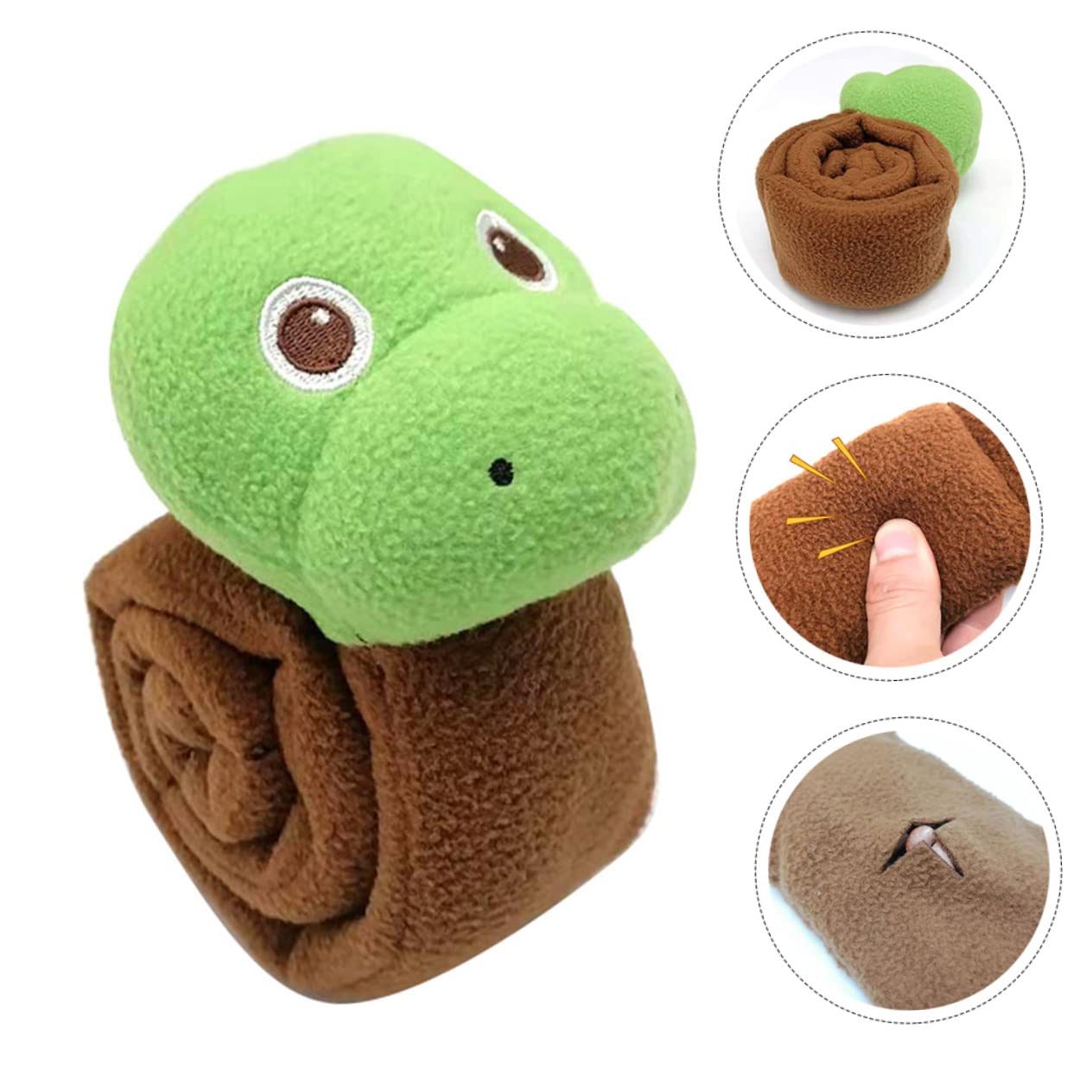 INOOMP 4pièces Jouet Interactif pour Chiens Tapis Polaire Éducatif Résistant à Usure Amusant pour Mentale Entraînement De Recherche De Friandises pour Chiots