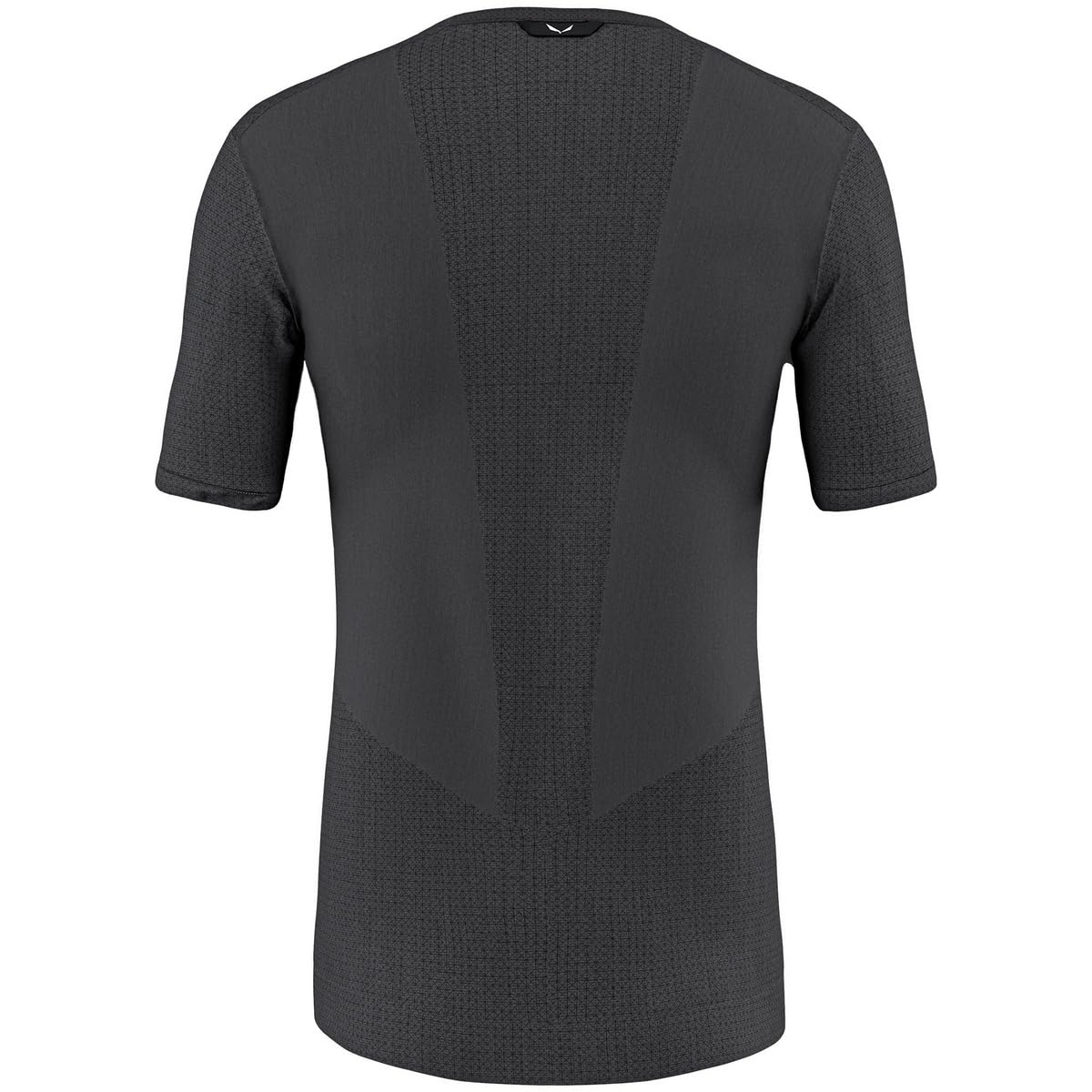Salewa Męska koszulka Zebru Medium Warm Amr M T-SRT. T-shirt, onyks, XL, onyks/biały, XL