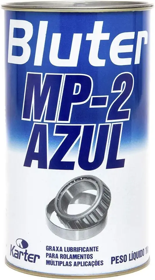GRAXA AZUL ROLAMENTO 1KG BLUTER MP-2 ALTA TEMPERATURA