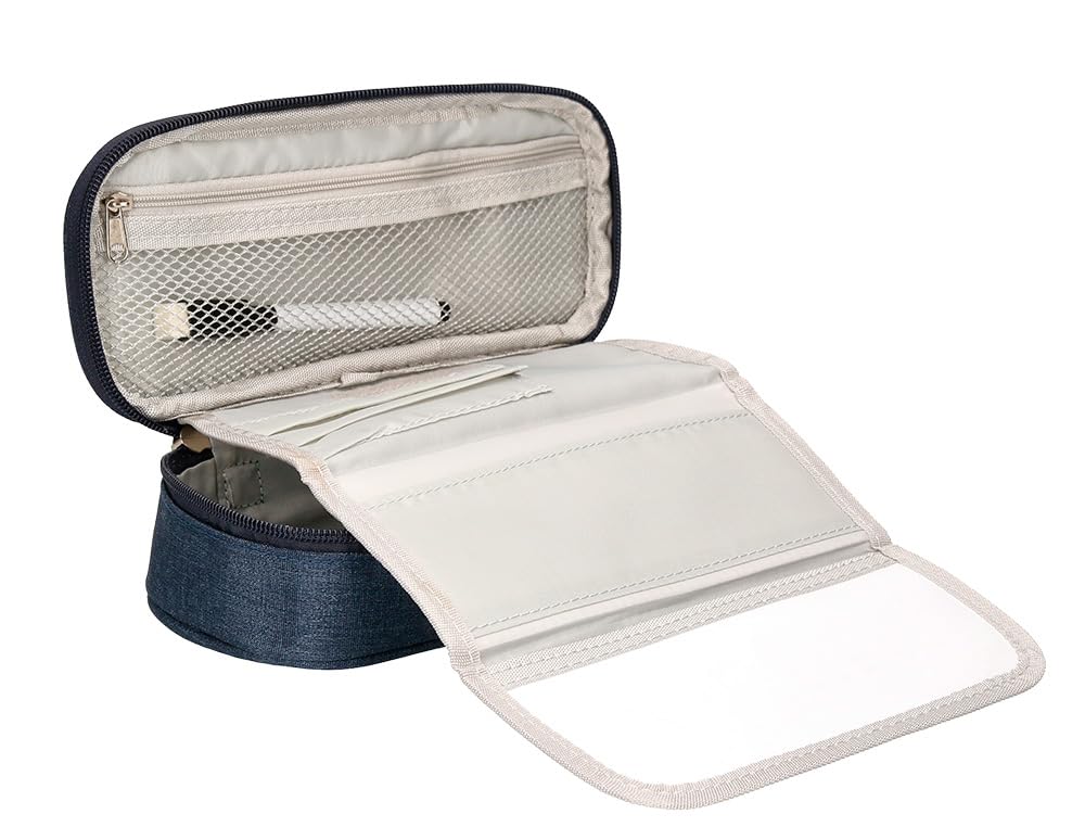 Liderpapel, School Bag, Pencil Case, Oval, School Case, 22 x 6 x 9 cm, Interior Organizer, with Pockets