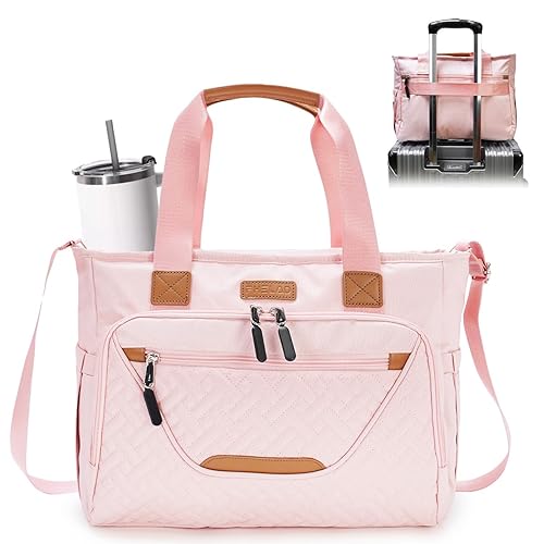Miniatura 14 de Bolsa de pañales grande con compartimento para laptop de 16 pulgadas, bolsa de bebé con bolsillo aislado para mamá y papá, ideal para viajes,