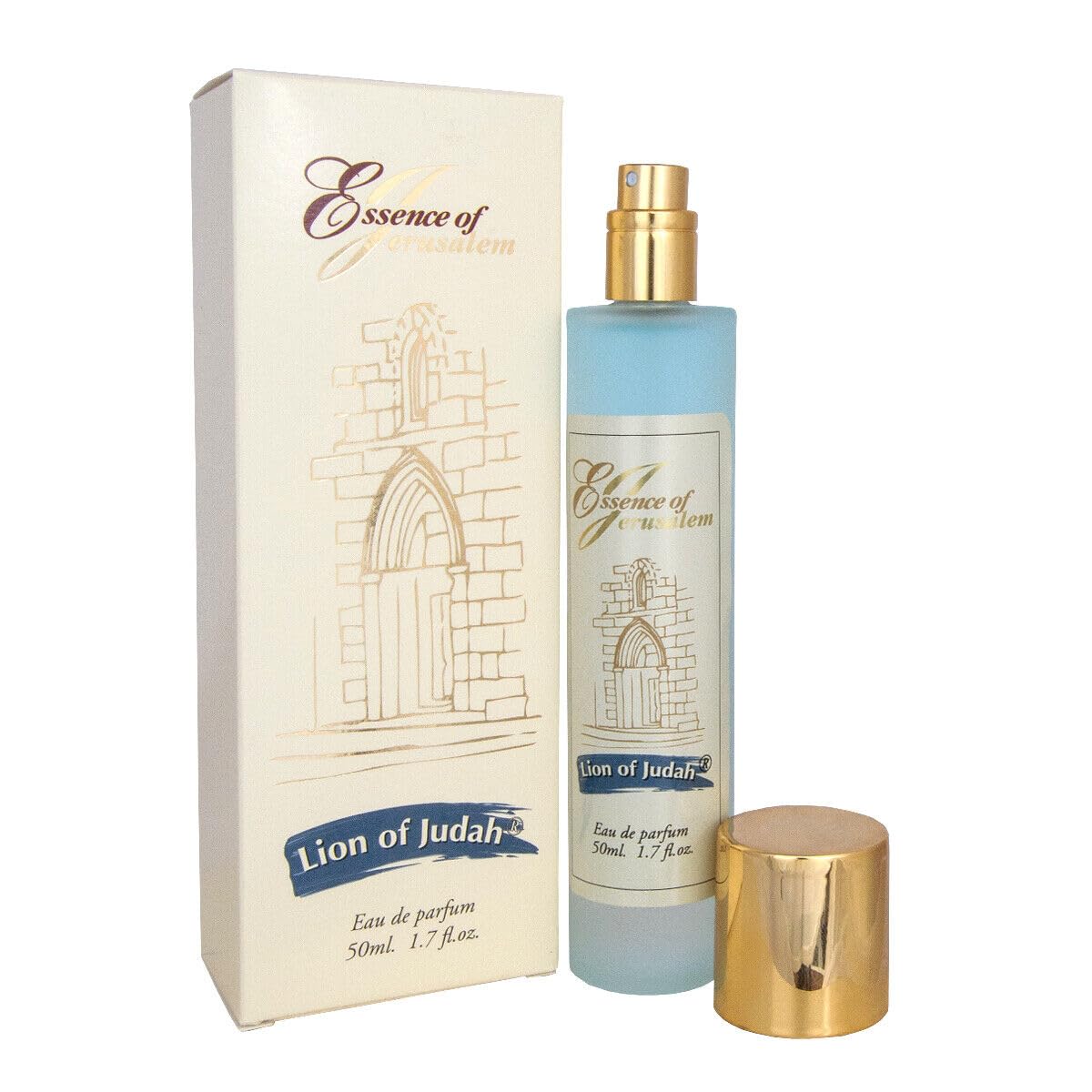 Ein Gedi Women’s Eau de Parfum Essence of Jerusalem Luxurious Long-Lasting Fragrance with Biblical Inspiration, Religious Gifts for Women, 50ml (Lion of Judah)