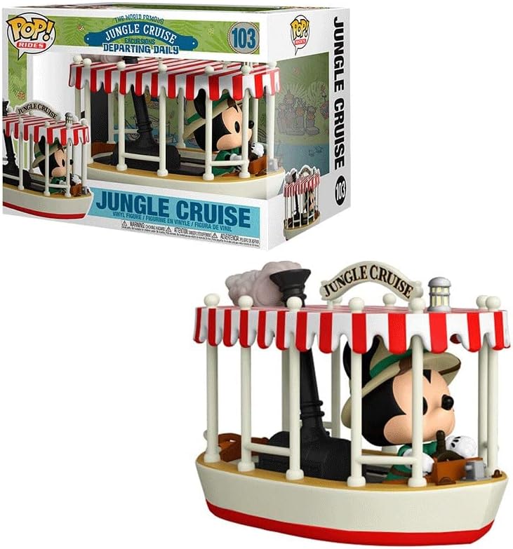 Funko Pop! Rides: Jungle Cruise - Skipper Mickey with Boat