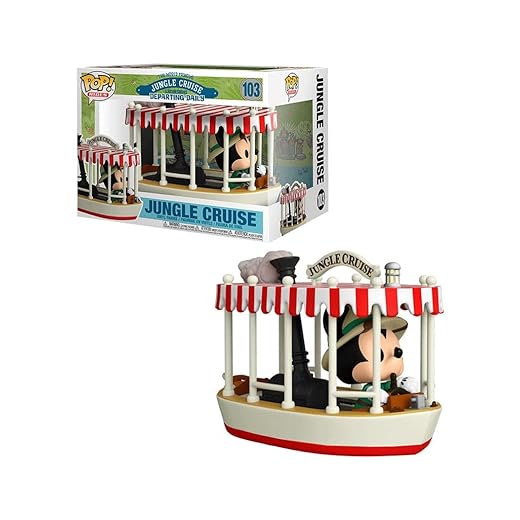 Funko Pop! Rides: Jungle Cruise - Skipper Mickey With Boat