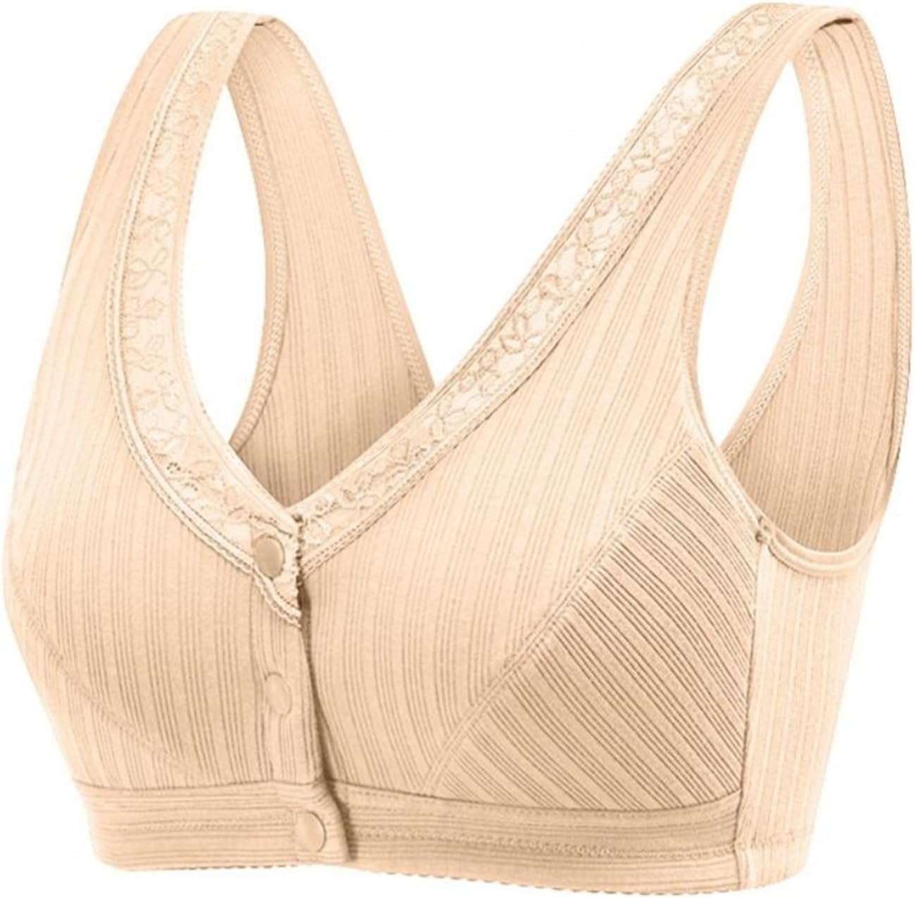 Underwear Women's Wide Straps Without Ring Gathered to Collect Side Breasts Large Size Tank Top Non Thin