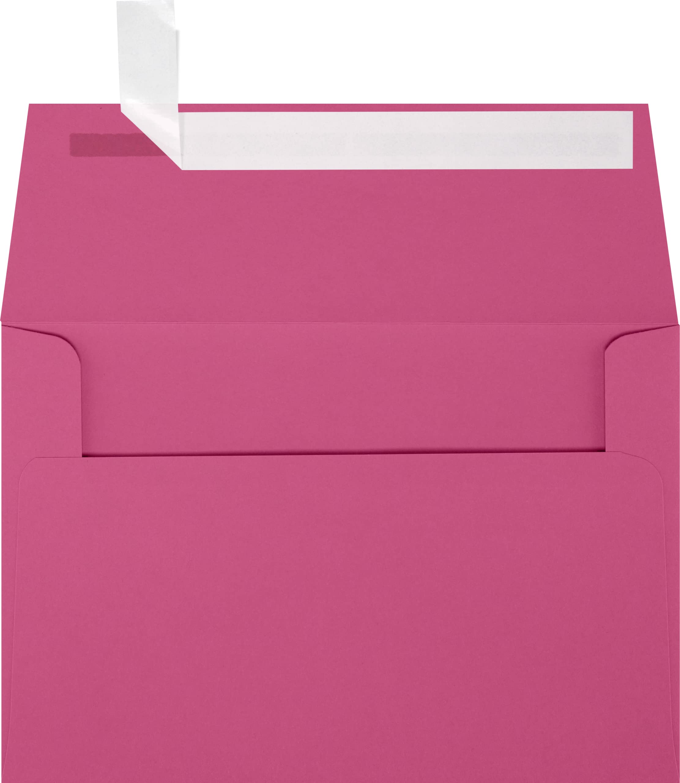 LUXPaper A4 Invitation Envelopes | Peel & Press | 4 1/4" x 6 1/4" | Magenta Pink | 80lb. Text | 500 Qty