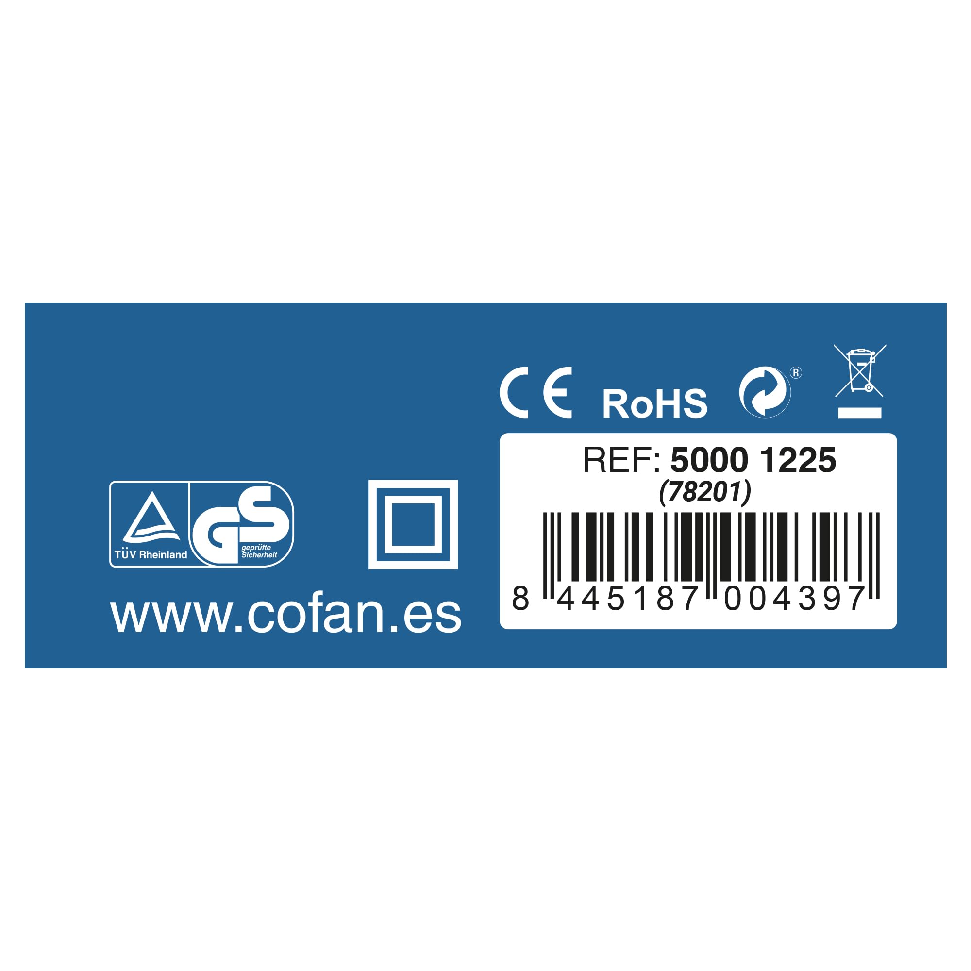 Cofan Sierra de calar electrónica 800 W 0-45º (0-3000rpm) | Láser marcador | 6 Velocidades Corte inclinado ± 45 ° | Potencia 230 V