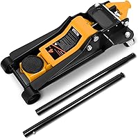 Vista 27 de DNA Motoring Gato de Piso de 3 Toneladas (6000 libras) de Capacidad, Gato de Servicio de Elevación Rápida de Perfil Bajo de Acero Resistente Negro