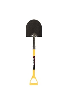 Kenyon 49692 Cap Rock Irrigation Shovel, 29" Polymer D-Grip Handle