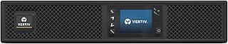 Vertiv Liebert GXT5 UPS - 1000VA 1000W 120V, Online Double Conversion, 2U Rack/Tower, Energy Star Certified, Lead Acid, Sine Wave, Battery Backup, 1.0 Power Factor, Colored LCD (GXT5-1000LVRT2UXL)