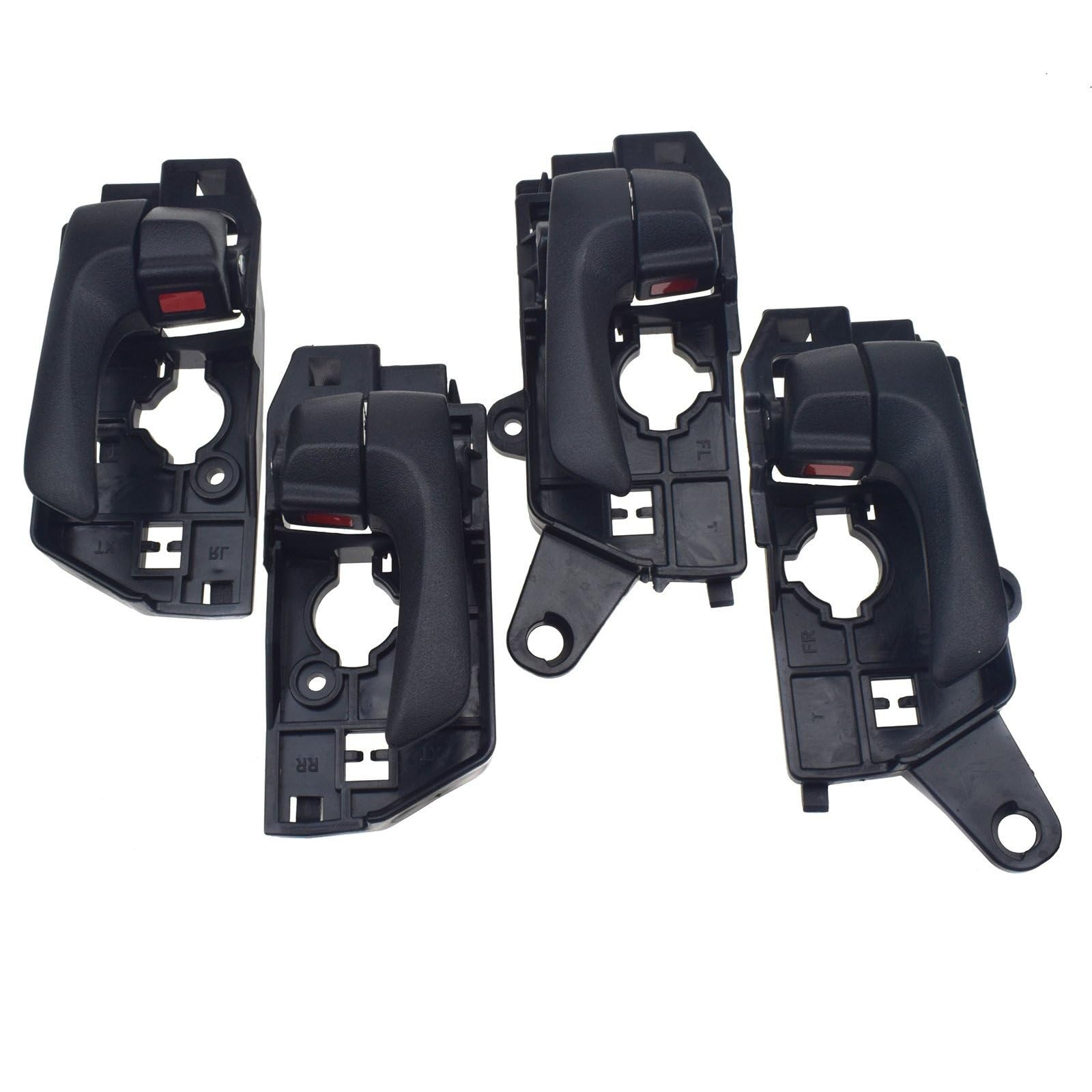 Dla Hyundai Dla Sonata 2008-2010 Klamka Drzwi Wewnętrznych Uchwyt Wewnętrzny Do Drzwi Akcesoria Do Wnętrza Klamka Wewnętrzna Samochodu(1Set-4Door)