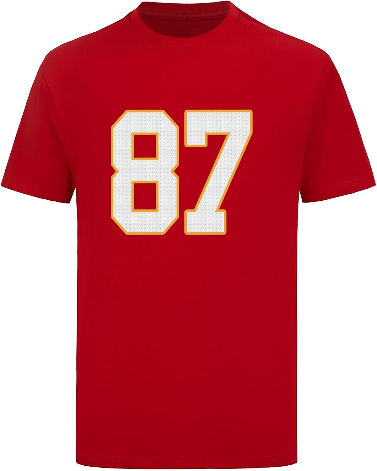Custom Football T-Shirt No Brand/Logos 100% Cotton for Mens/Womens/Kid