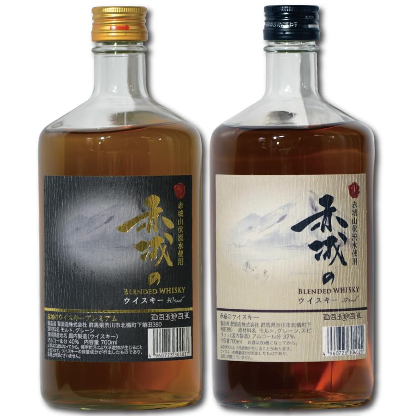 Amazon.co.jp: 【2本セット】赤城のウイスキー&赤城のウイスキー 