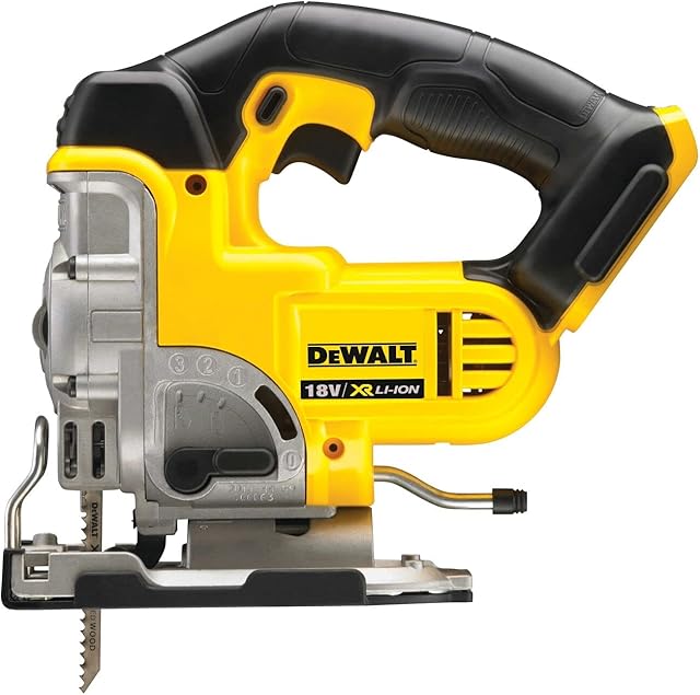 DEWALT DCS331N-XJ XR Lithium-Ion Jigsaw, 18V, 9.53cm x 9.45cm x 6.06cm, Yellow/Black