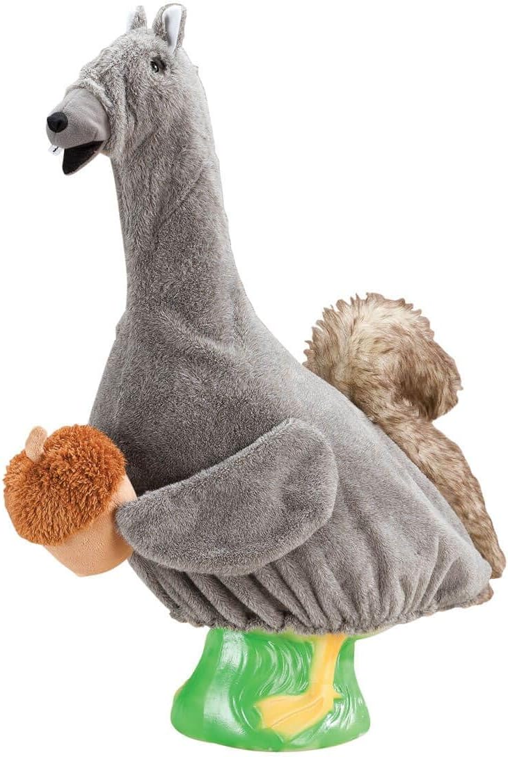 Gajula.Enterprises Squirrel Large Goose Outfit – 1-Piece Animal Costume for 23" Lawn Goose Statue