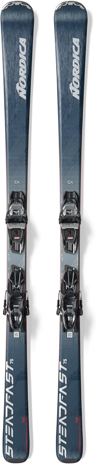Nordica Steadfast 75 Men's All Mountain Skis w/ TP2 Compact 10 Binding