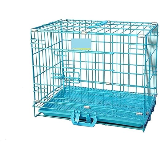 Dog Trust Folding Metal Cage with Tray 18 Inch