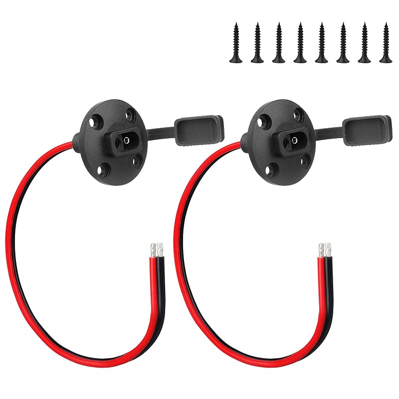 Conector SAE para Montagem em Painel com Cabo de Cobre 10AWG e Plugue de 30,5 cm PAEKQ