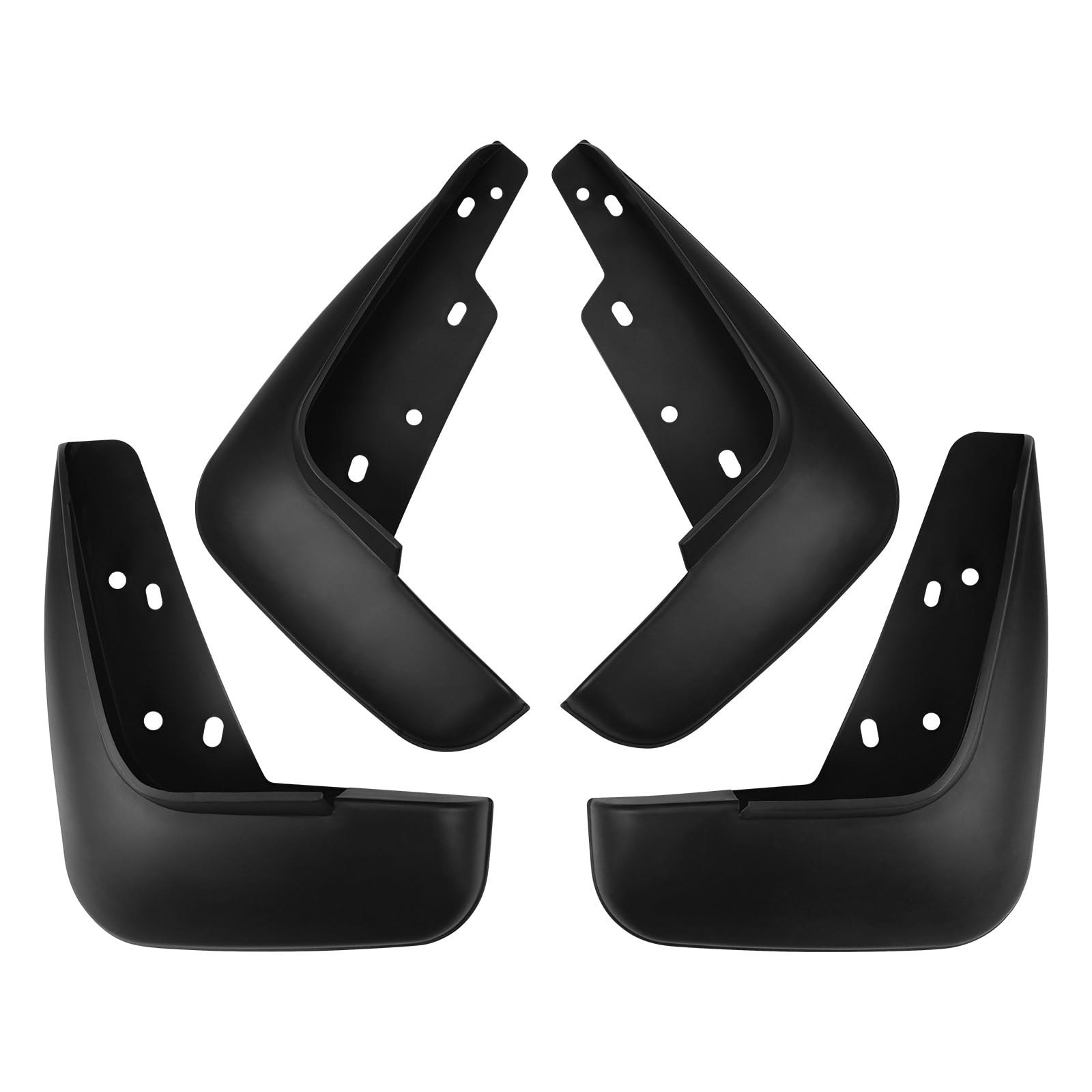 CDQSB 4 Pcs Car Mud Flaps for Roewe 550 2008-2014, Front Rear Fenders Splashproof Splash Guards Mudflaps Protects Accessories
