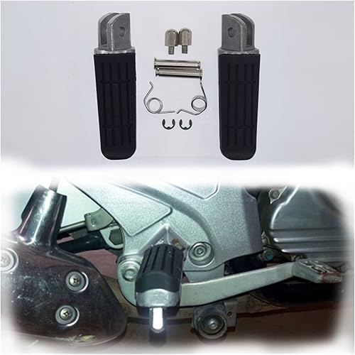 Reposapiés delantero Pedales para Yamaha FZ1 FZ 1 2001-2013 2012 2010 2011 2009 2008 2007 2006 2005 2004 2003 2002 FZ1R FZ1C 2003