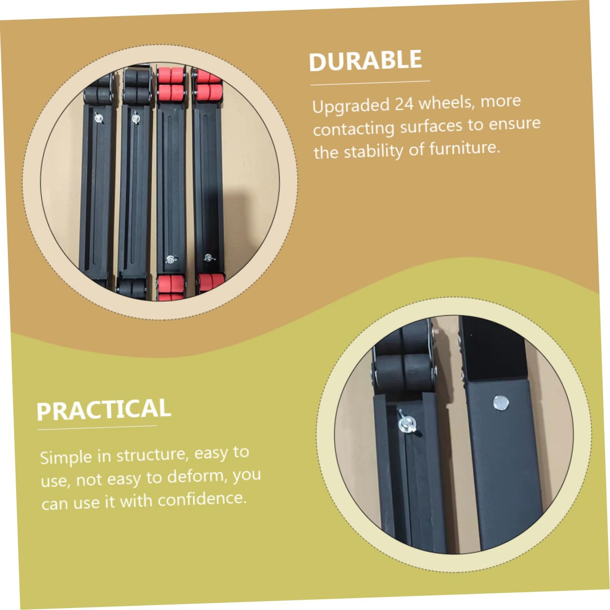 Base Ajustable Para Electrodomésticos Ruedas De Refrigerador y Lavadora, Estructura Metálica Resistente Bloqueo Antivibración, Soporte Estable Para Lavadoras y Secadoras, Para Uso Doméstico
