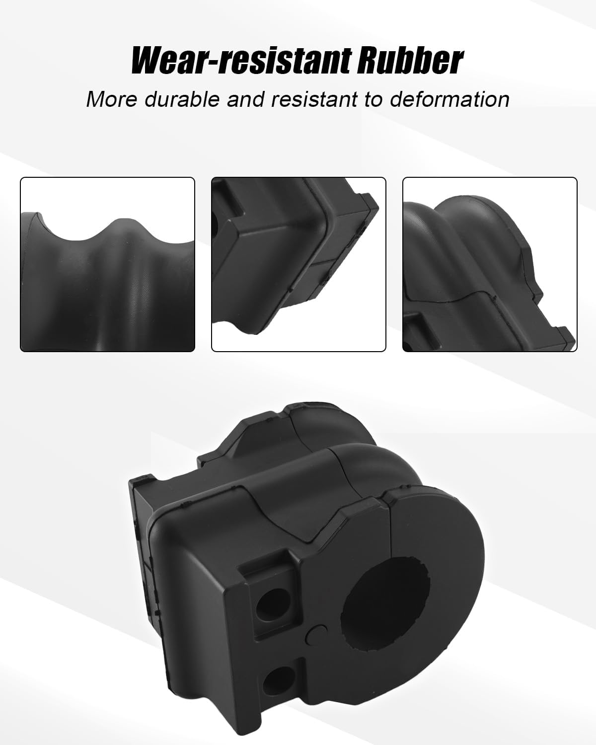 Front Stabilizer Sway Bar Bushing Fits for Nissan Altima 2013-2018 Replaces 54613-3TA1B 54613-3TA1A 546133TA0A, 2Pcs Rubber Bushing