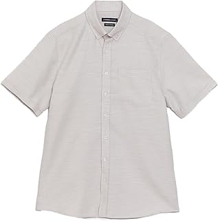 LC WAIKIKI Regular Fit Men's Short Sleeve Dobby Shirt