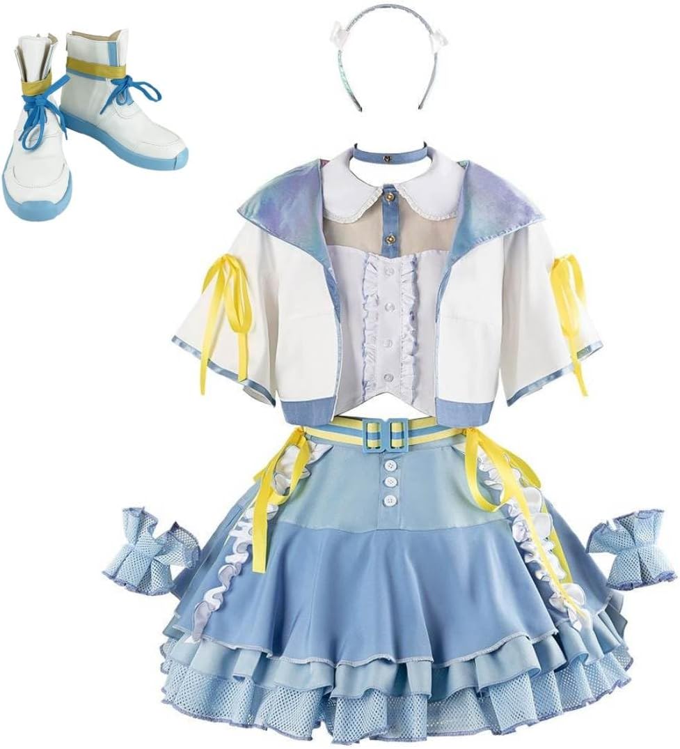Amazon.co.jp: [QMIQMI] 学園アイドルマスター 藤田ことね コスプレ 