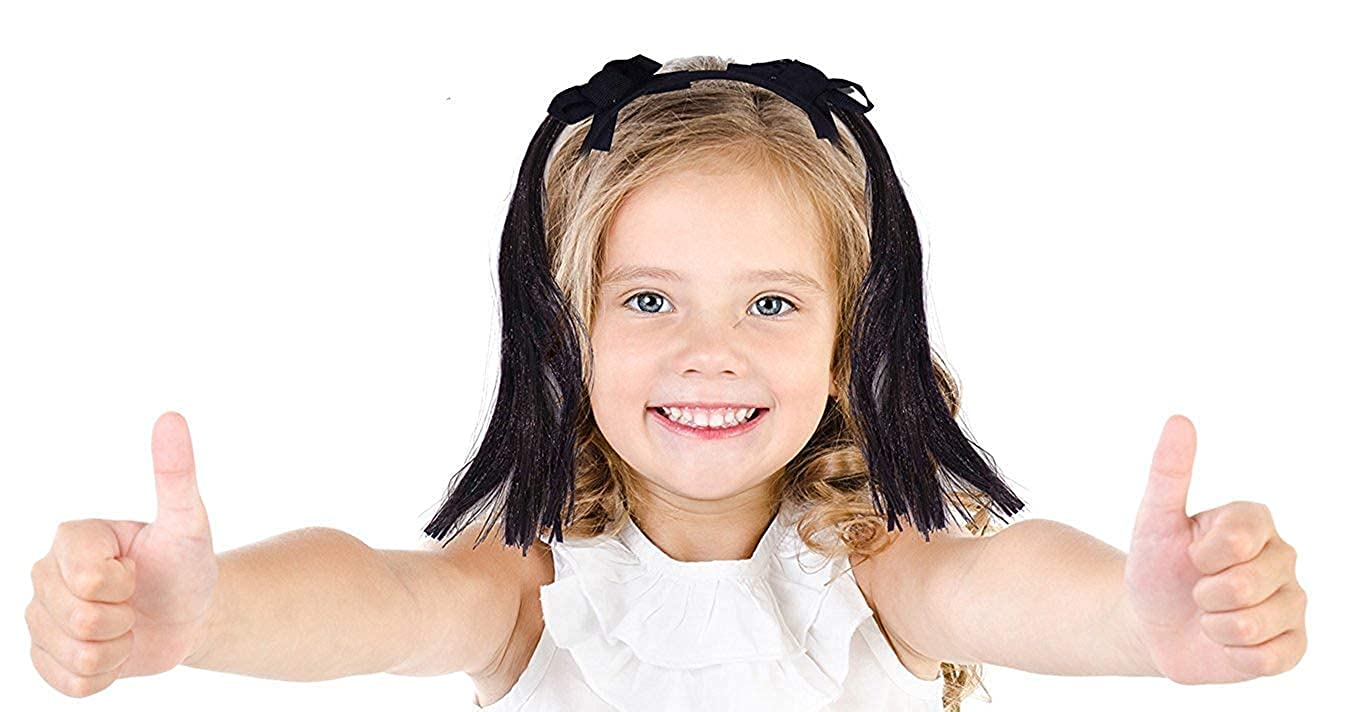 APSAMBR- Hair Band For Girls For Stage Performance Headband For Kids, BROWN, Pack Of 1 1
