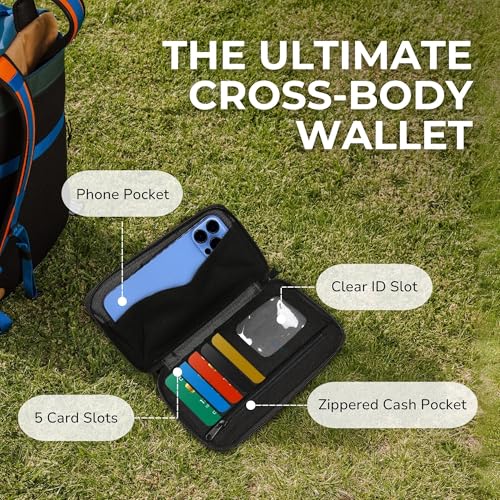 Image of KAVU Go Time Bi-Fold Crossbody Wallet with Rope Strap