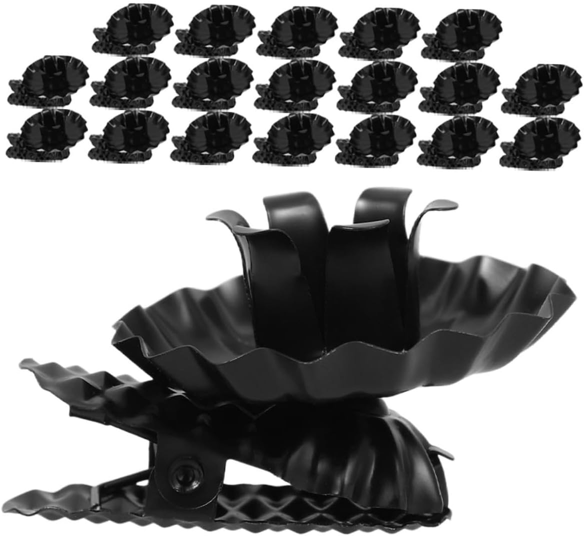 Alipis 60pcs Candle Holder Ornament Christmas Tree Candle Clip Decors for Parties Holidays