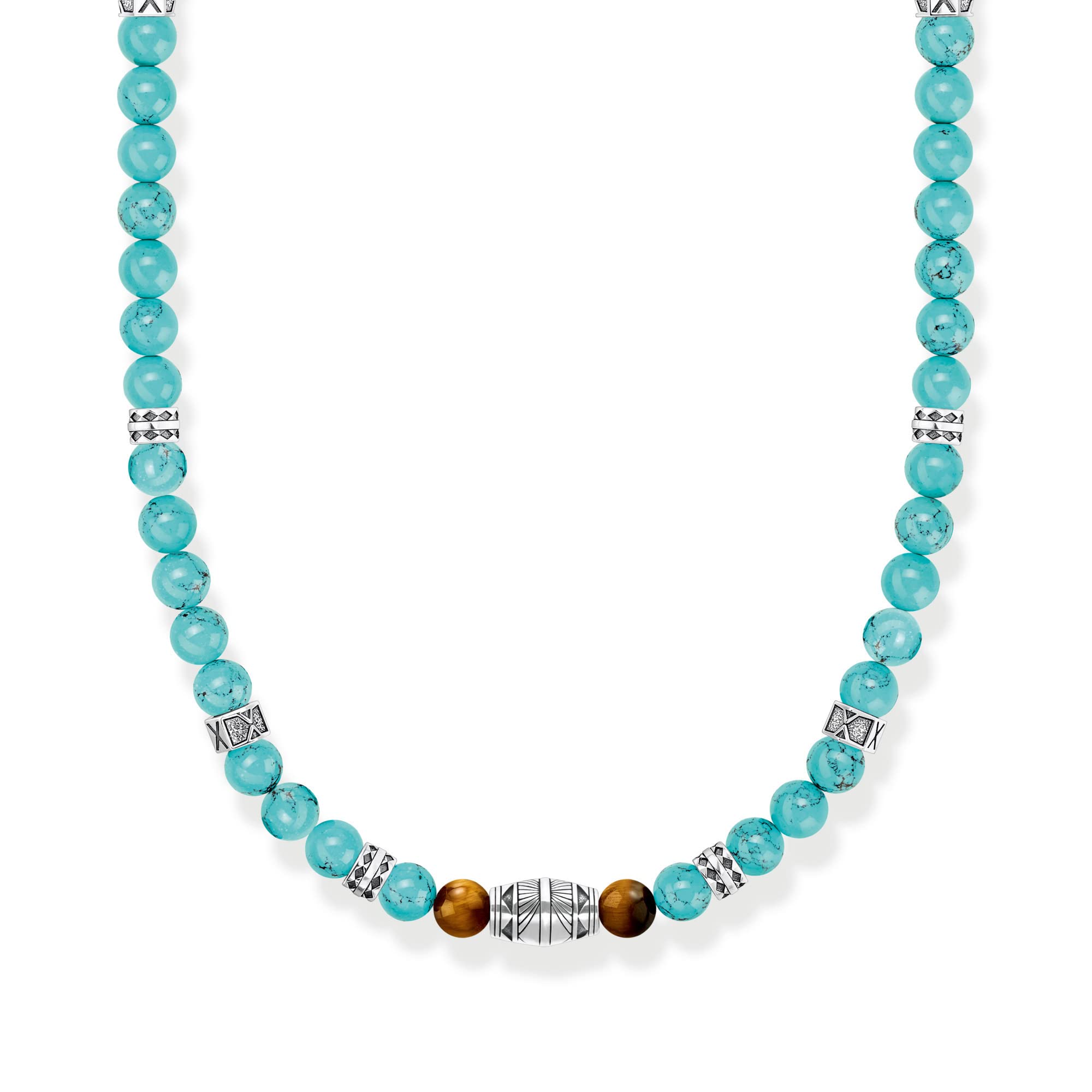 THOMAS SABO Unisex-Kette 925er Silber Farbstein 32023669