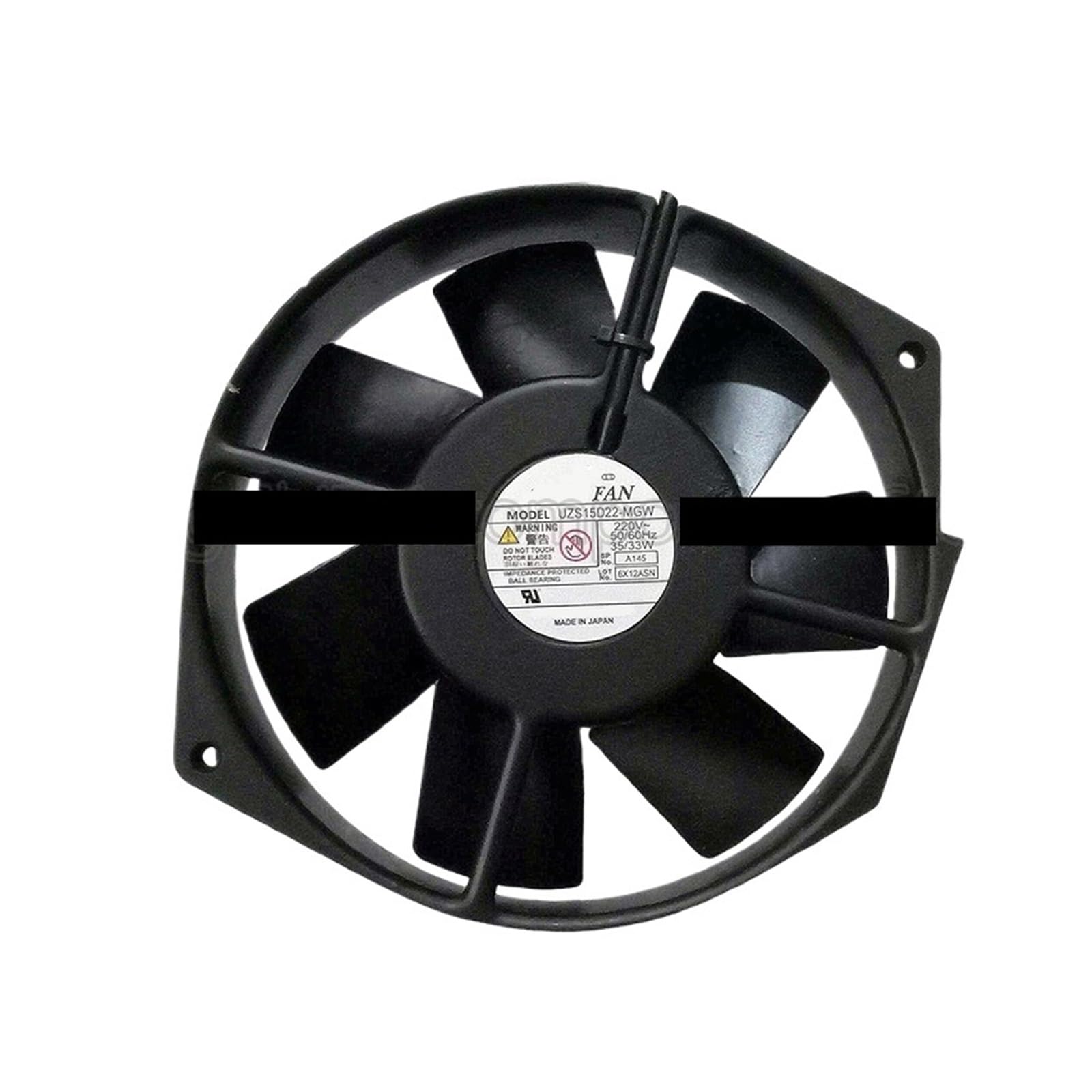 IVEKYKIBC UZS15D22-MGW 220V Cooling Fan
