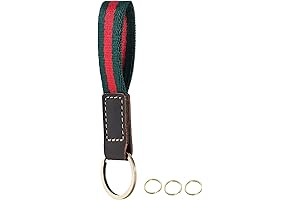 Gucci Key Chain: Elevate Your Style with Striped Lanyard Elegance