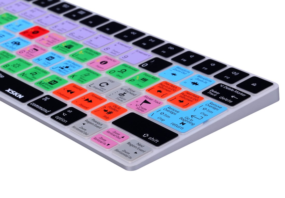Amazon.com: XSKN Logic Pro X 10 Shortcut Silicone Keyboard