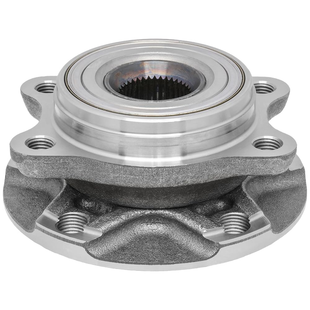 950-007 - Front Wheel Hub Bearing Assembly Compatible with [Audi] 2002-2008 A4 Quattro, 2002-2008 A4, 2002-2004 A6 Quattro, 2007-2008 RS4, 2004-2008 S4, 2002-2004 A6, 2003-2004 Volkswagen Passat W8