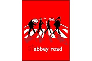 Beatles Parody Poster 'Saw, Jason, Freddy Kruger, Texas Chain Saw' Movie Mashup...