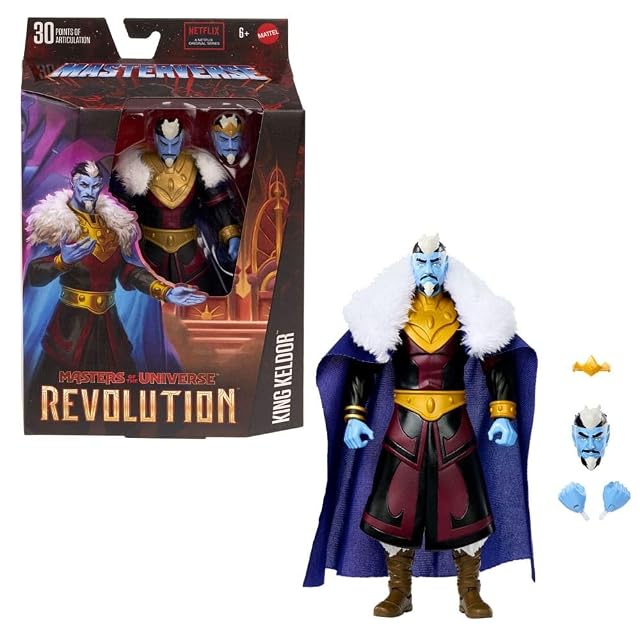 Foto 2 de 6 de Masters del Universo MOTU Revolution Personaje Figura de acción con accesorios, juguete +6 años (Mattel HYC50)
