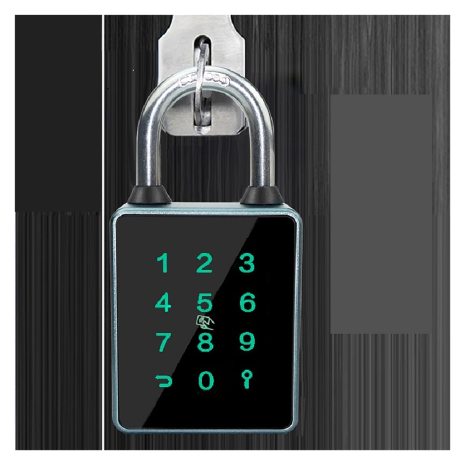 Cerradura electrónica inteligente con Bluetooth y tarjeta RFID, aplicación for candado contraseña, for desbloquear llave, Resistente a la intemperie